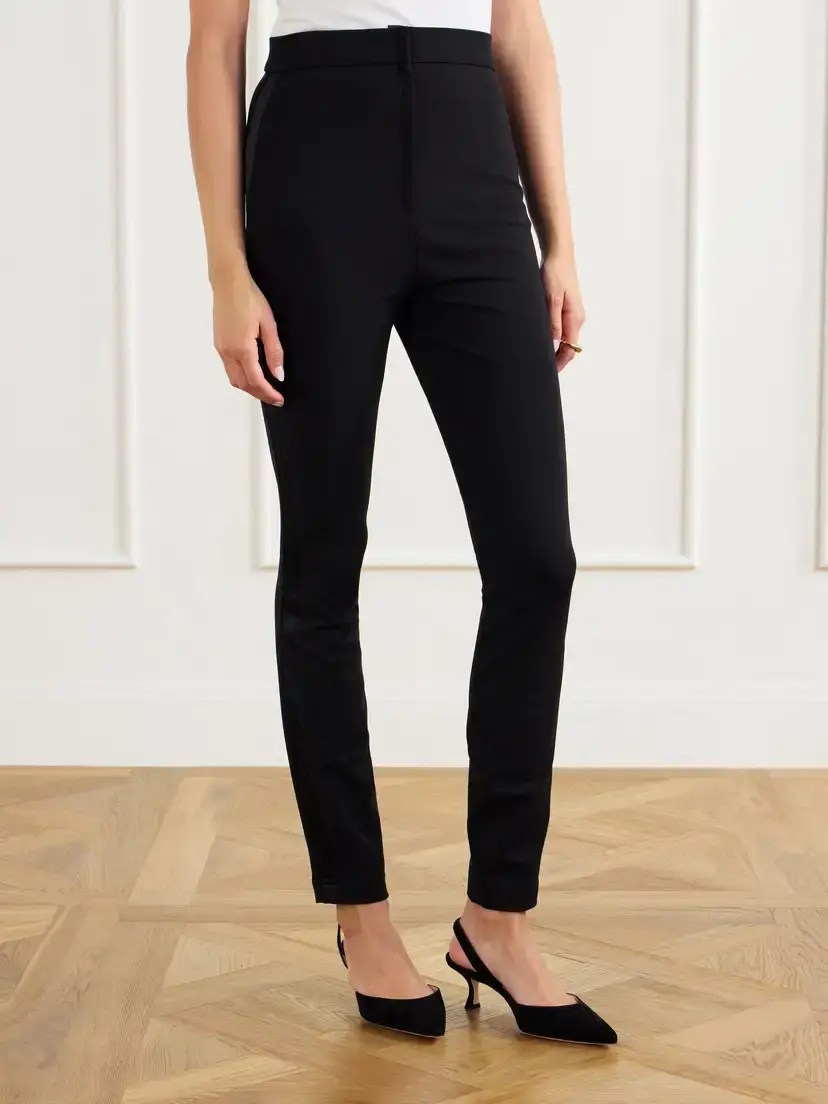 Dolce & Gabbana Stretch-jersey High-rise Pants | Thumbnail 3 Dolce & Gabbana Stretch-jersey High-rise Pants | Thumbnail 3