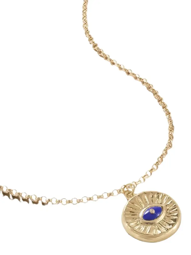 L’Atelier Nawbar Little Dream Of Clarity 18-karat Gold Lapis Lazuli Necklace | Image 1 L’Atelier Nawbar Little Dream Of Clarity 18-karat Gold Lapis Lazuli Necklace | Image 1