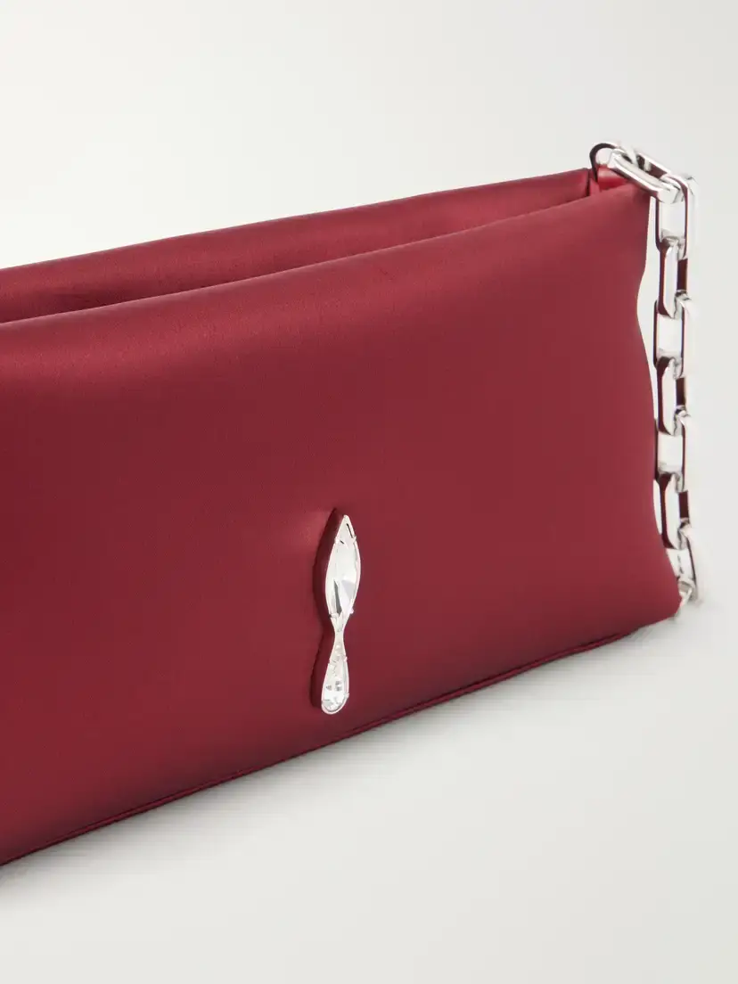 Christian Louboutin Maykimay Crystal-embellished Satin Shoulder-bag | Thumbnail 5 Christian Louboutin Maykimay Crystal-embellished Satin Shoulder-bag | Thumbnail 5