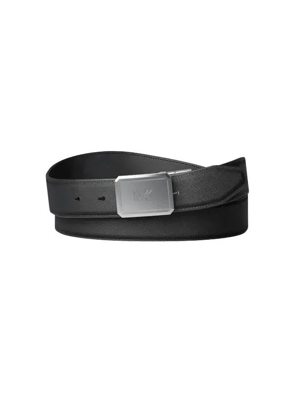 Reversible Leather Belt in Black Reversible Leather Belt in Black