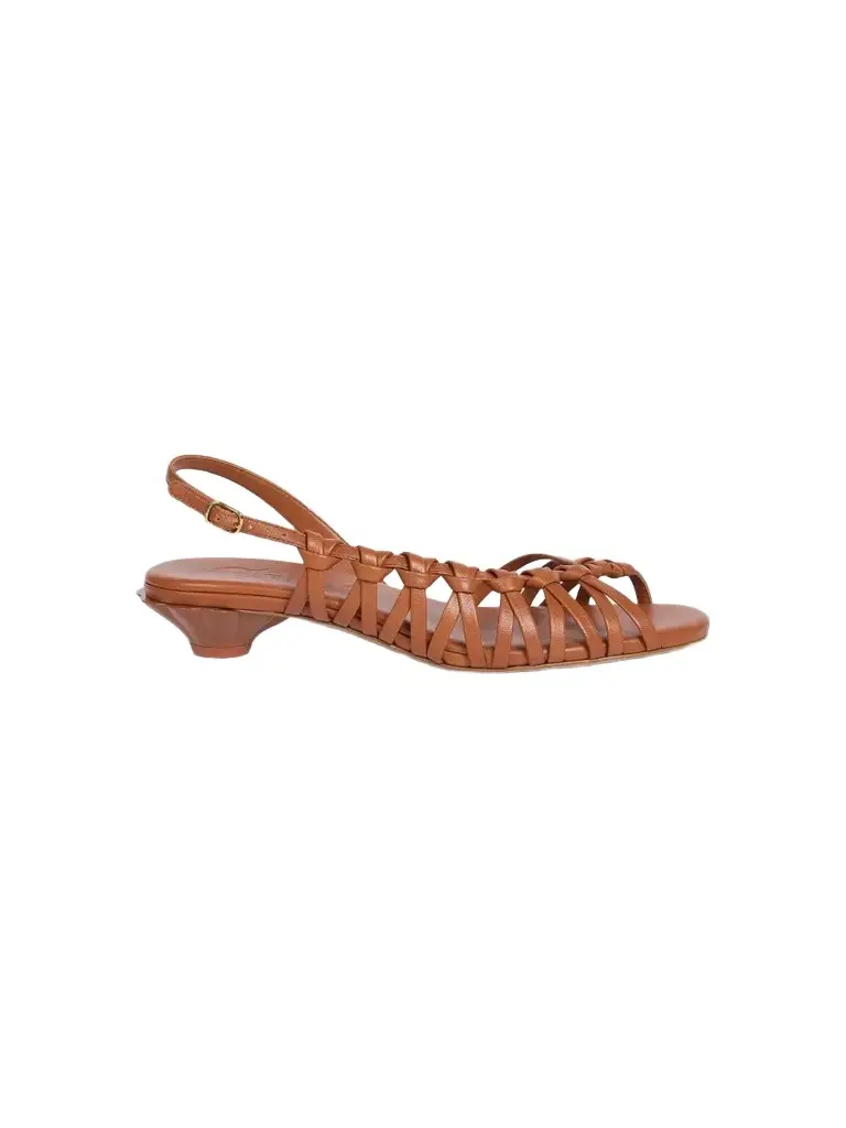Estra Woven Leather Sandals Estra Woven Leather Sandals