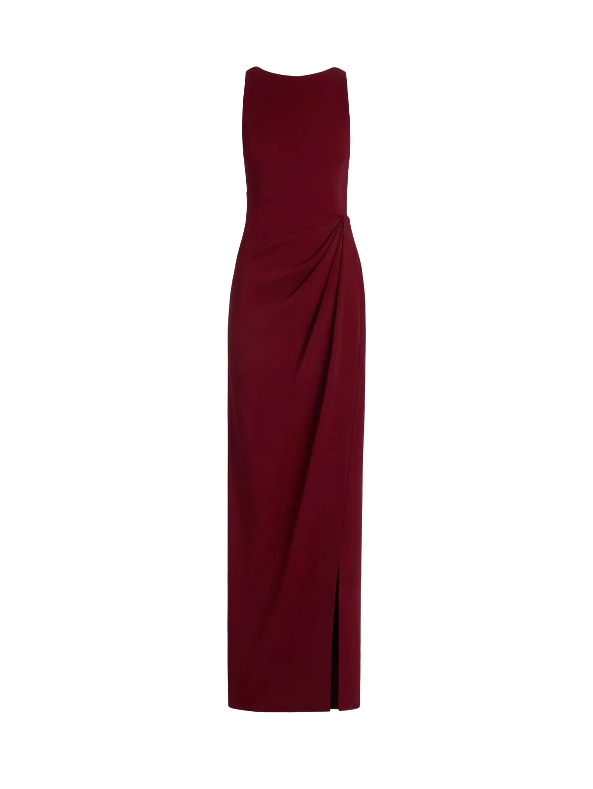 Oscar de la Renta Drape-Detailed Cady Gown