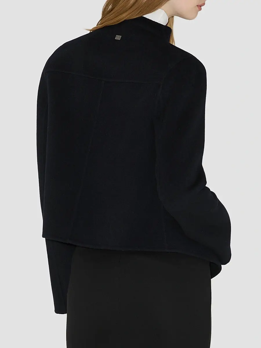 Soia & Kyo Women's Bree Double-Face Wool-Nylon Wrap Jacket | Thumbnail 3