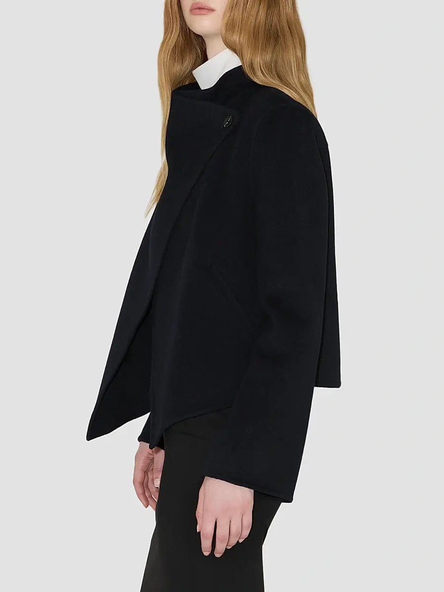 Soia & Kyo Women's Bree Double-Face Wool-Nylon Wrap Jacket | Thumbnail 6