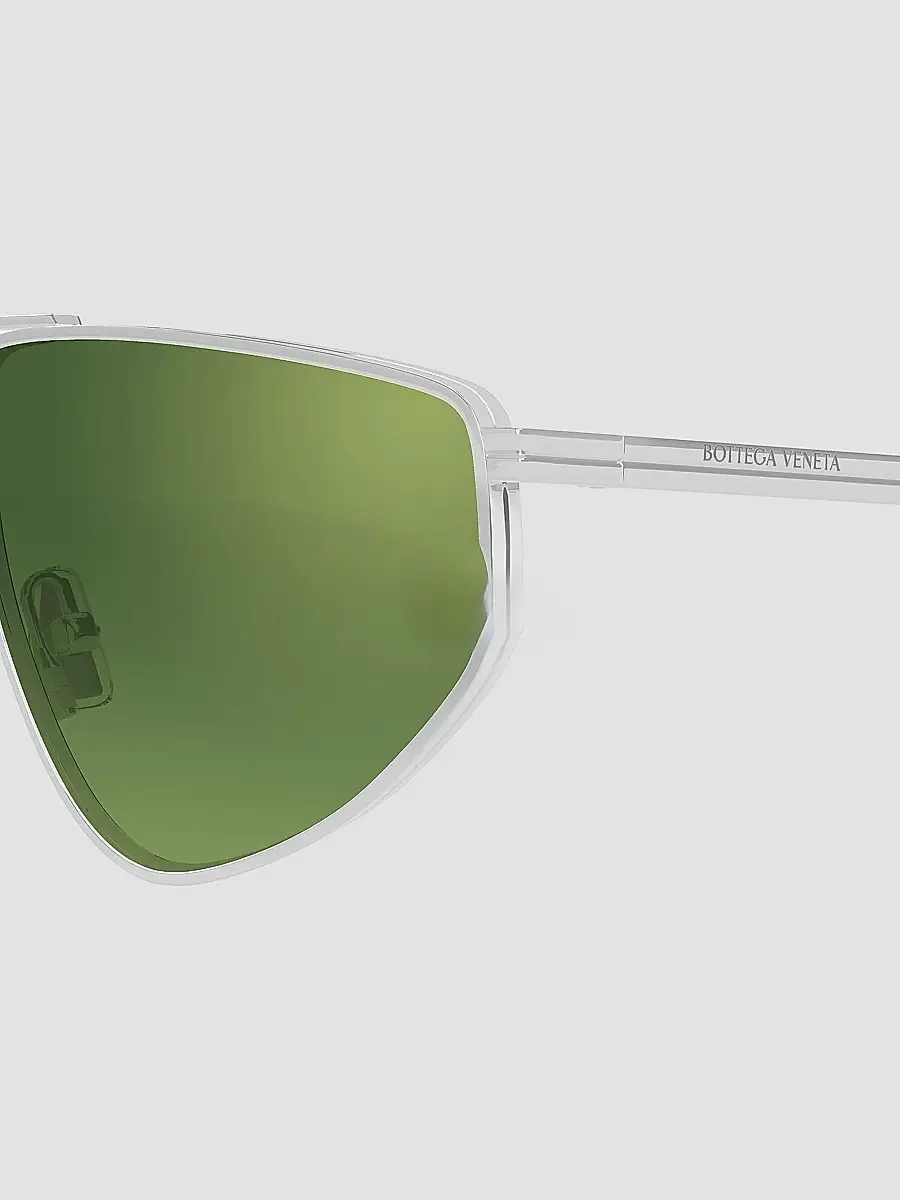 Bottega Veneta Men's Light Ribbon 59MM Geometric Sunglasses | Thumbnail 3 Bottega Veneta Men's Light Ribbon 59MM Geometric Sunglasses | Thumbnail 3