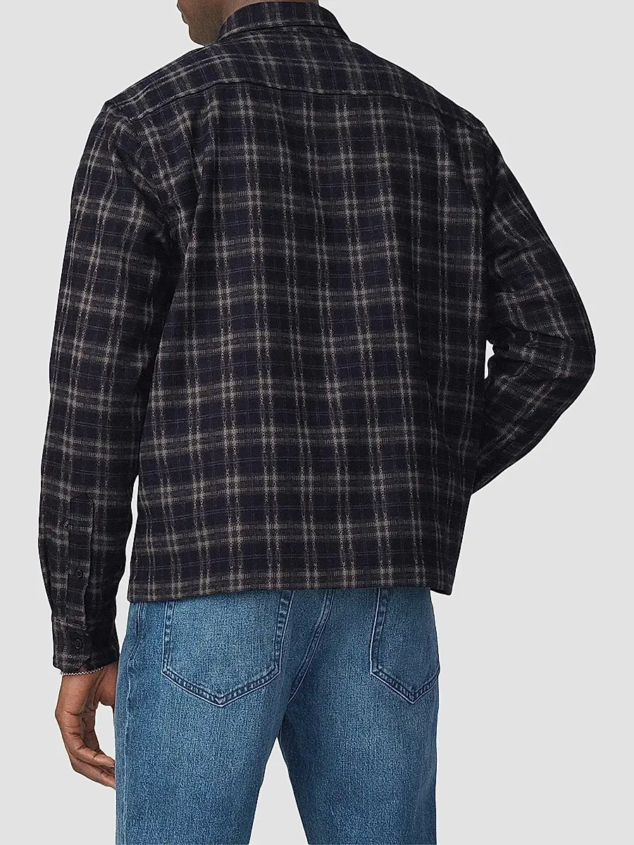 Joe's Jeans Men's Plaid Double Flap Pocket Shirt | Thumbnail 3