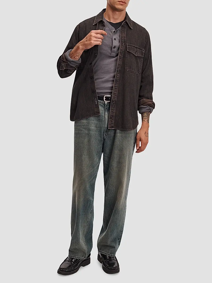 rag & bone Men's Denim Shirt | Thumbnail 2