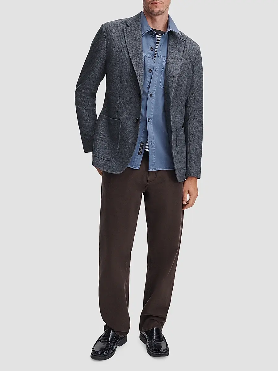 rag & bone Men's Overdyed Cotton Workwear Shirt | Thumbnail 2 rag & bone Men's Overdyed Cotton Workwear Shirt | Thumbnail 2