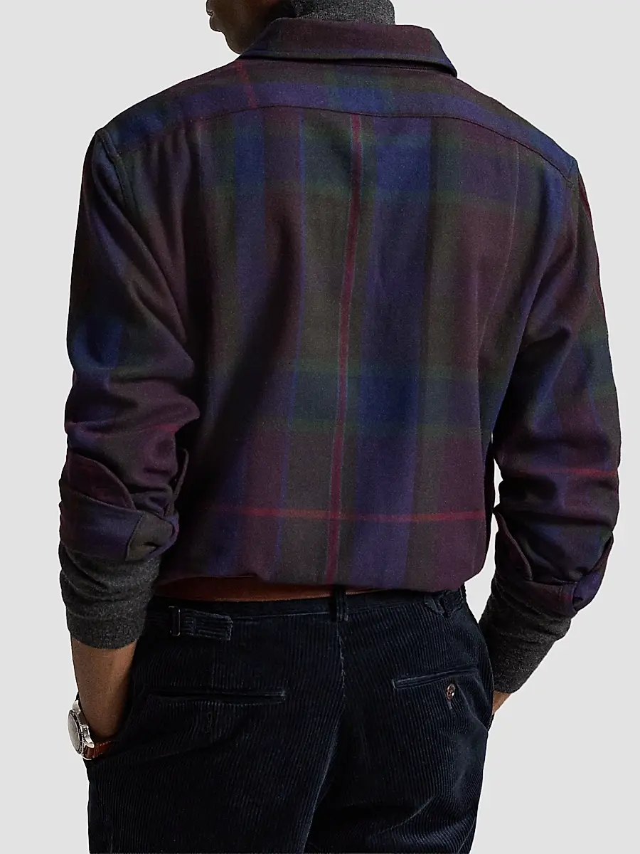 Polo Ralph Lauren Men's Classic-Fit Plaid Twill Workshirt | Thumbnail 3