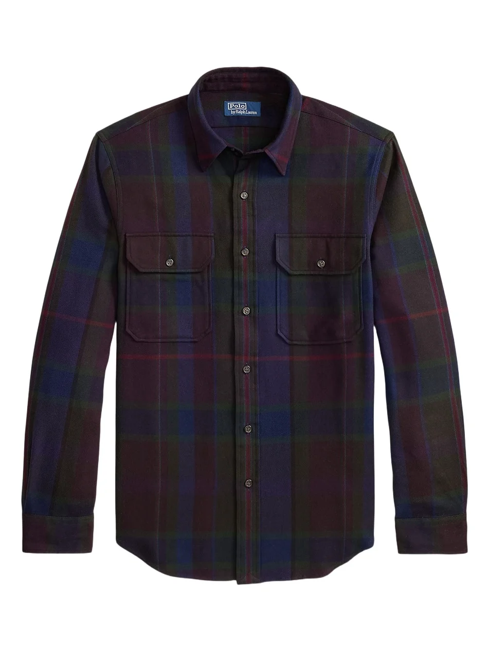 Polo Ralph Lauren Men's Classic-Fit Plaid Twill Workshirt