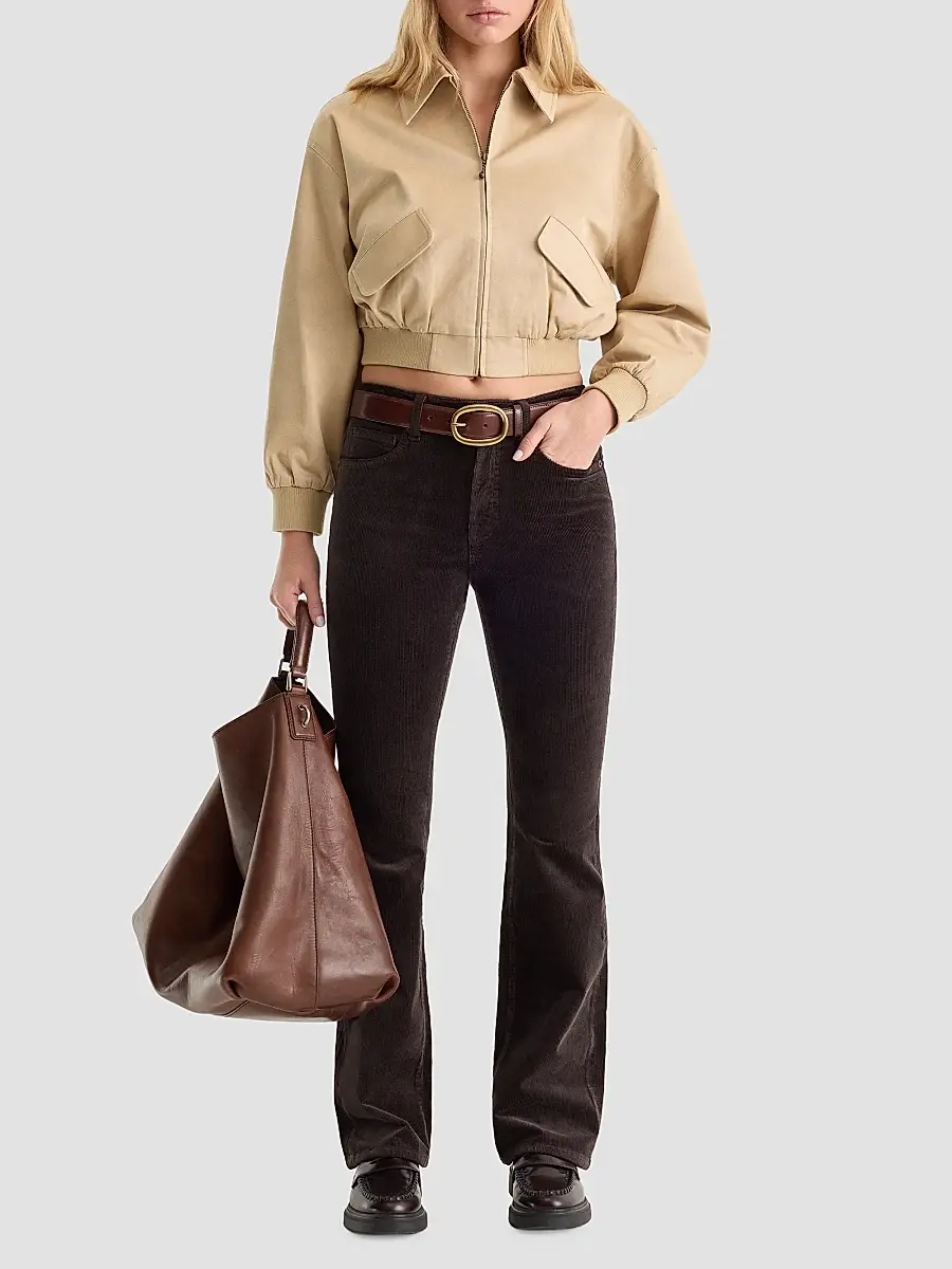 GOOD AMERICAN Women's Good Classic Bootcut Jeans | Thumbnail 2