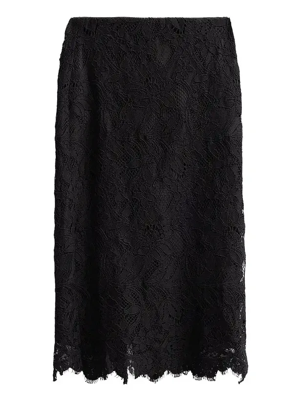 Women's Simone Corded Lace Midi Skirt Women's Simone Corded Lace Midi Skirt