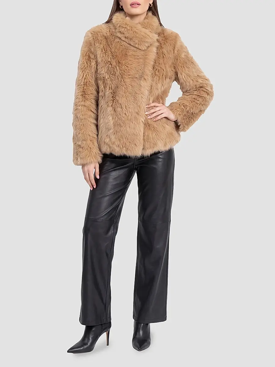 Gorski Women's Toscana Shearling Lamb Reversible Jacket | Thumbnail 2 Gorski Women's Toscana Shearling Lamb Reversible Jacket | Thumbnail 2