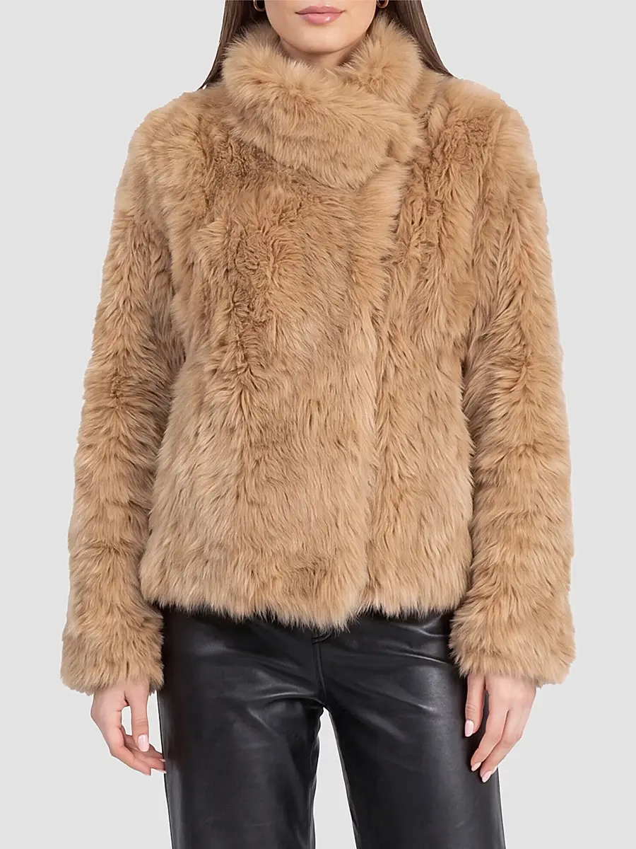 Gorski Women's Toscana Shearling Lamb Reversible Jacket | Thumbnail 3 Gorski Women's Toscana Shearling Lamb Reversible Jacket | Thumbnail 3