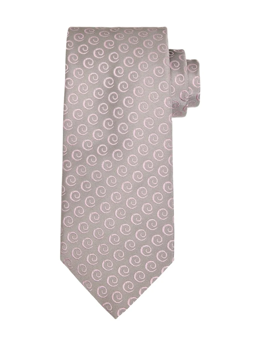 Charvet Men's Swirl Pattern Silk Tie