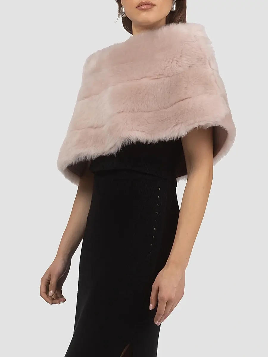 Gorski Women's Reversible Merinillo Lamb Cape | Thumbnail 4 Gorski Women's Reversible Merinillo Lamb Cape | Thumbnail 4