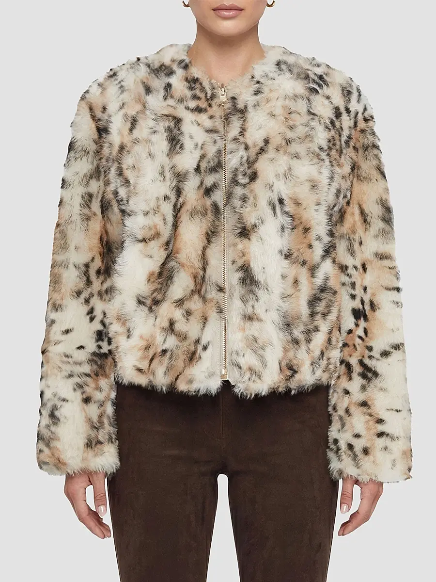 Gorski Women's Reversible Toscana Shearling Lamb Collarless Jacket | Thumbnail 3 Gorski Women's Reversible Toscana Shearling Lamb Collarless Jacket | Thumbnail 3