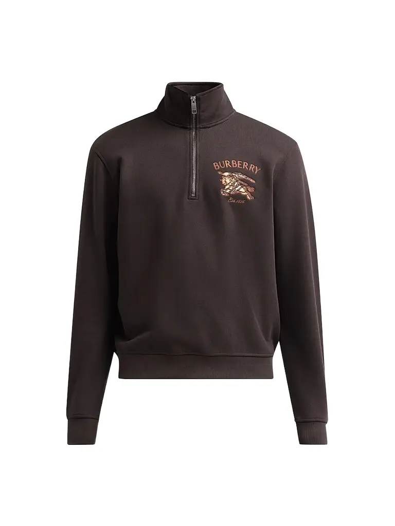 Men's Jacob EKD Cotton Half-Zip Sweatshirt Men's Jacob EKD Cotton Half-Zip Sweatshirt