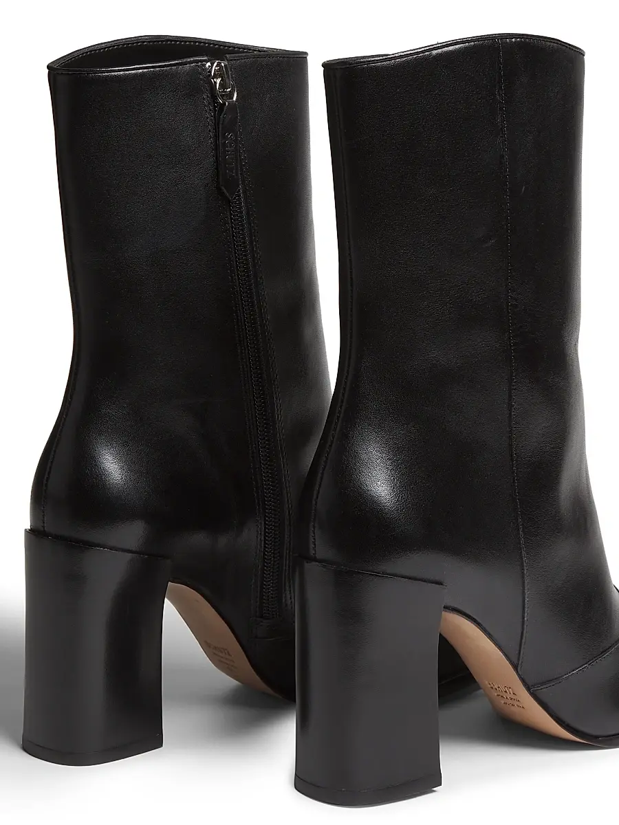 Schutz Women's Raffaela 90MM Leather Booties | Thumbnail 3 Schutz Women's Raffaela 90MM Leather Booties | Thumbnail 3