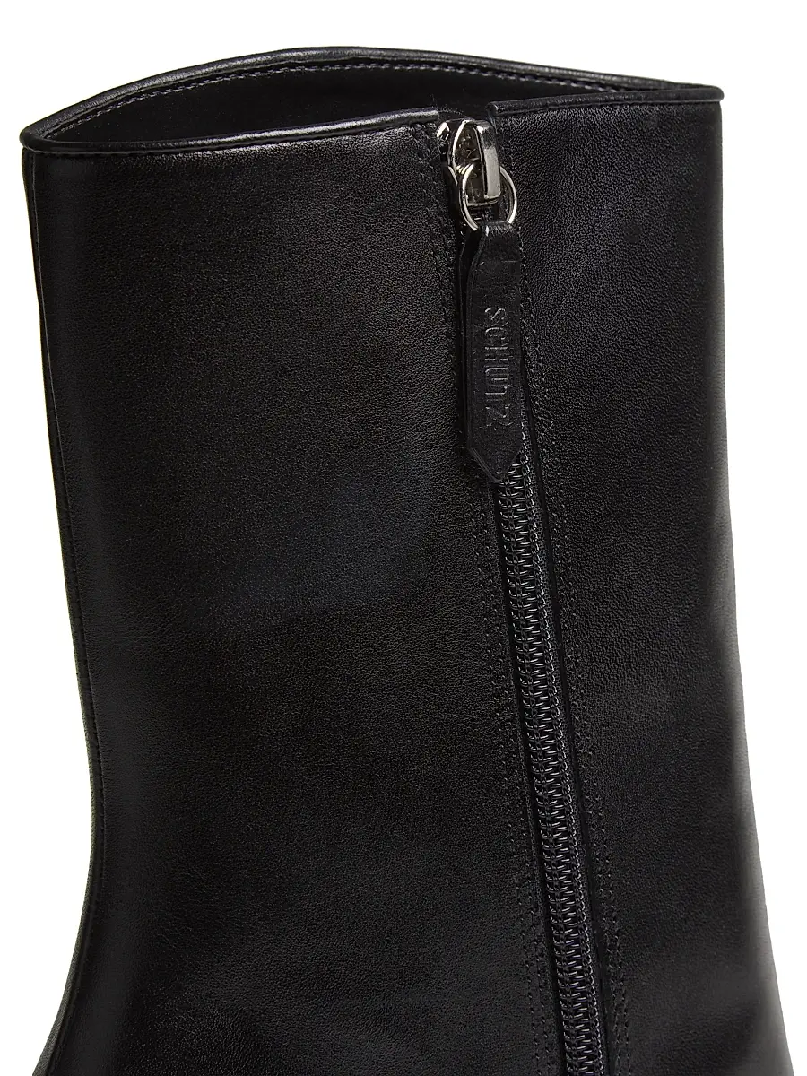 Schutz Women's Raffaela 90MM Leather Booties | Thumbnail 5 Schutz Women's Raffaela 90MM Leather Booties | Thumbnail 5