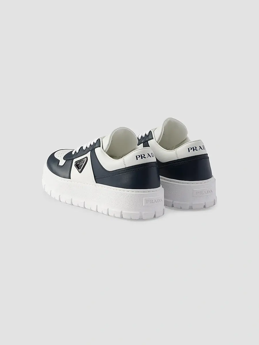 Prada Men's Leather Sneakers | Thumbnail 3
