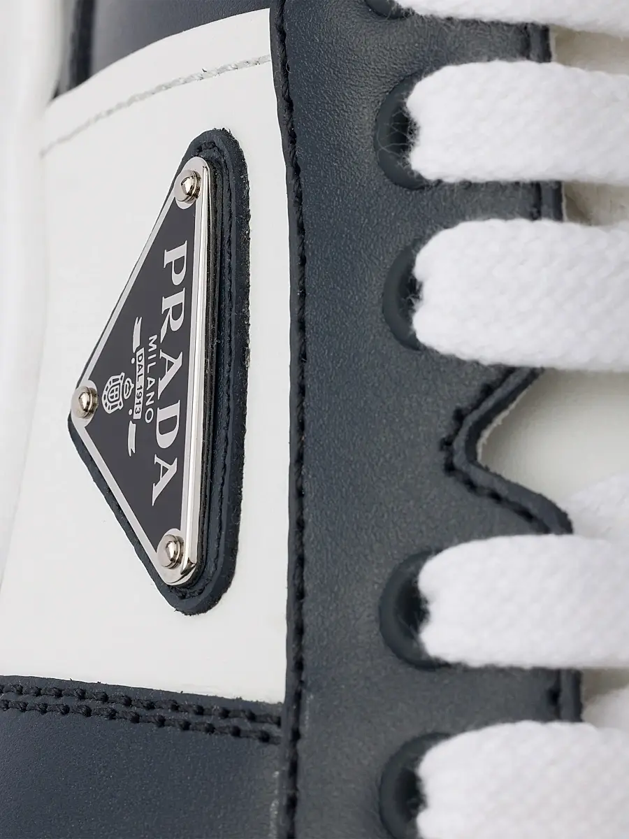 Prada Men's Leather Sneakers | Thumbnail 5
