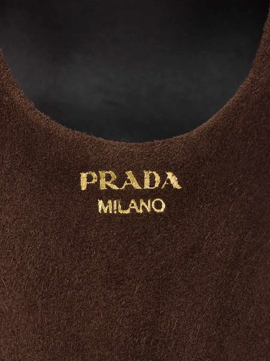 Prada Women's Suede Leather Slingback Pumps | Thumbnail 5 Prada Women's Suede Leather Slingback Pumps | Thumbnail 5