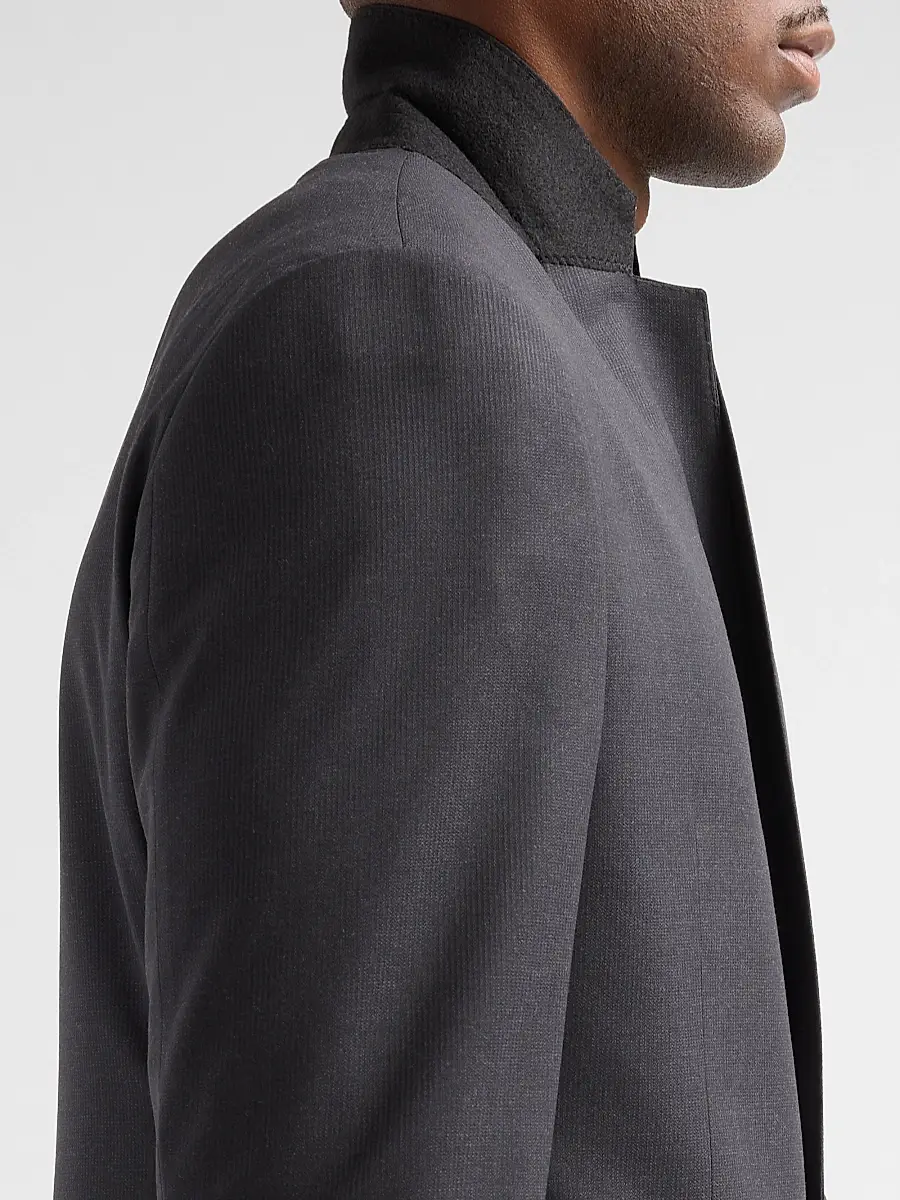 Giorgio Armani Men's Zig-Zag Textured Wool Suit | Thumbnail 8 Giorgio Armani Men's Zig-Zag Textured Wool Suit | Thumbnail 8