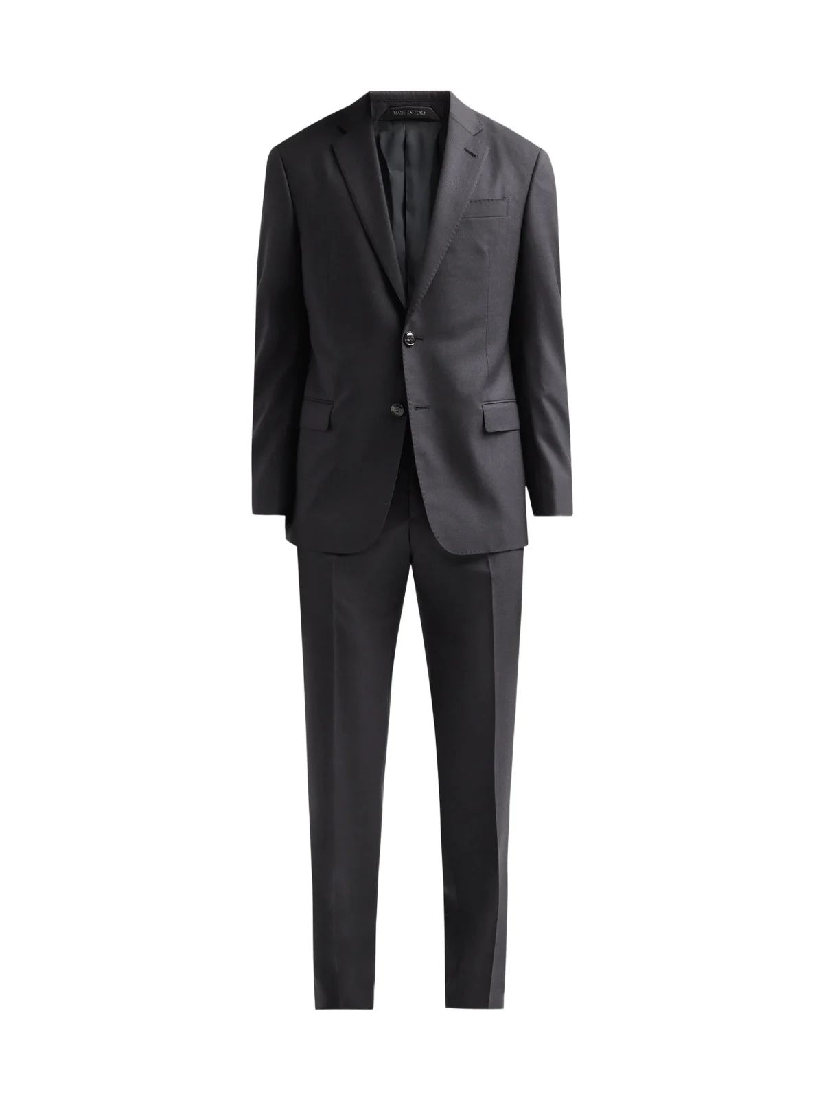 Men's Zig-Zag Textured Wool Suit Men's Zig-Zag Textured Wool Suit