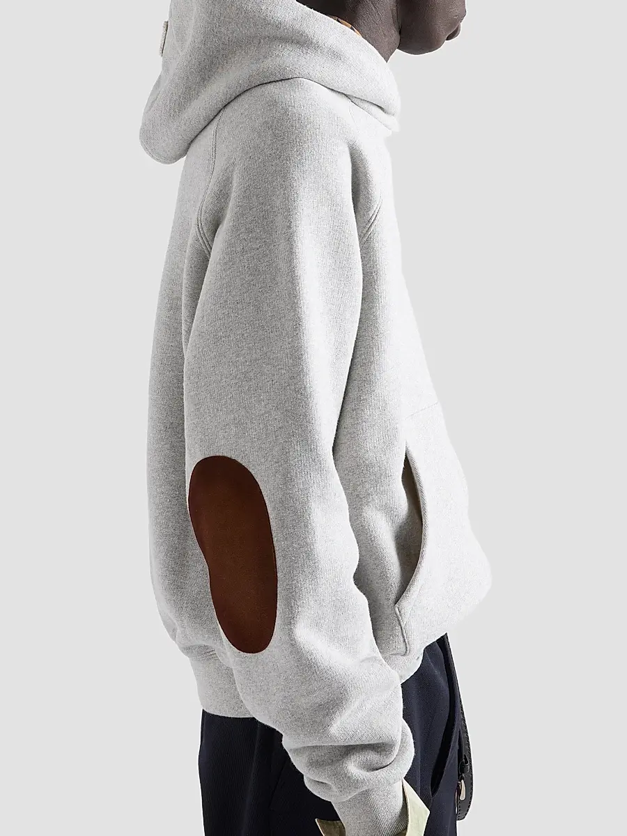 Prada Men's Cotton Fleece Hoodie | Thumbnail 4