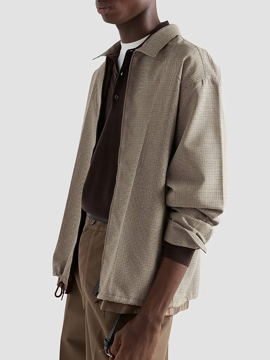 Prada Men's Wool Shirt | Thumbnail 3 Prada Men's Wool Shirt | Thumbnail 3