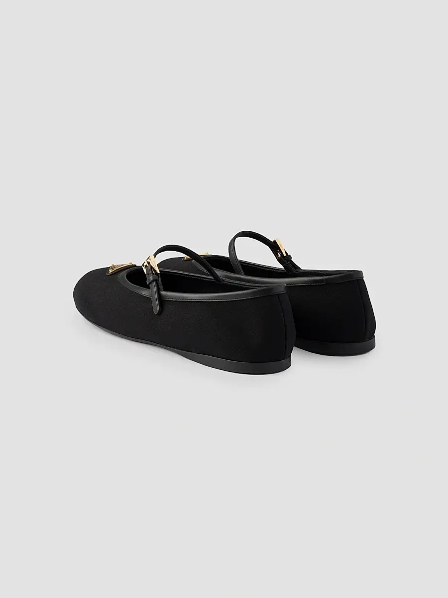 Prada Women's Fabric Ballerinas | Thumbnail 3 Prada Women's Fabric Ballerinas | Thumbnail 3
