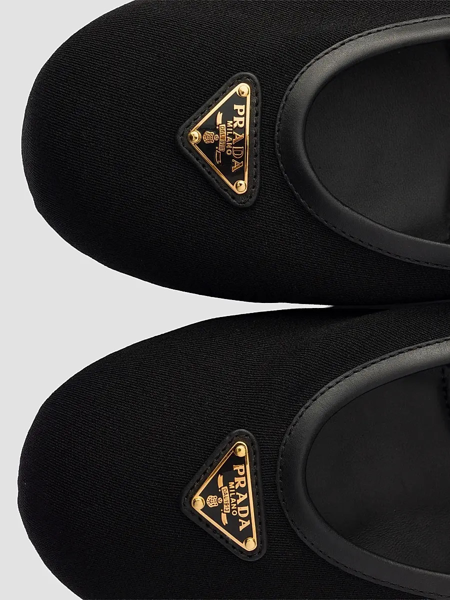 Prada Women's Fabric Ballerinas | Thumbnail 4 Prada Women's Fabric Ballerinas | Thumbnail 4