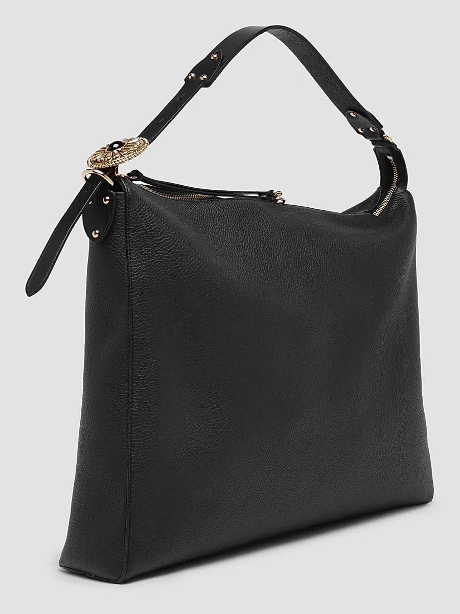 Etro Women's Large Tumbled Leather Hobo Shoulder Bag | Thumbnail 5 Etro Women's Large Tumbled Leather Hobo Shoulder Bag | Thumbnail 5
