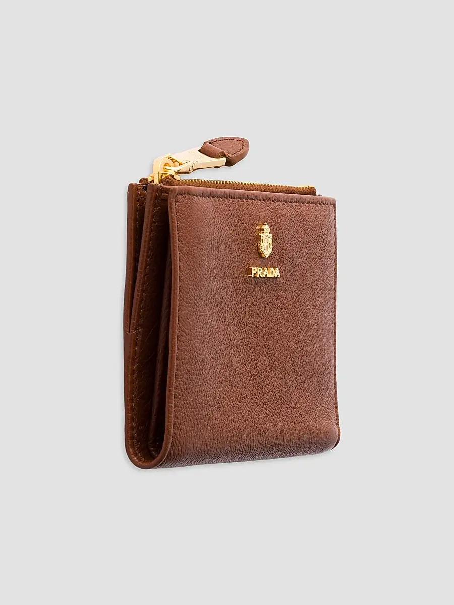 Prada Women's Small Leather Wallet | Thumbnail 4 Prada Women's Small Leather Wallet | Thumbnail 4