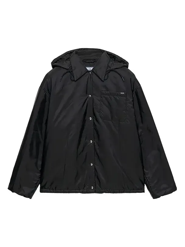 Prada Women's Lightweight Nylon Blouson Jacket