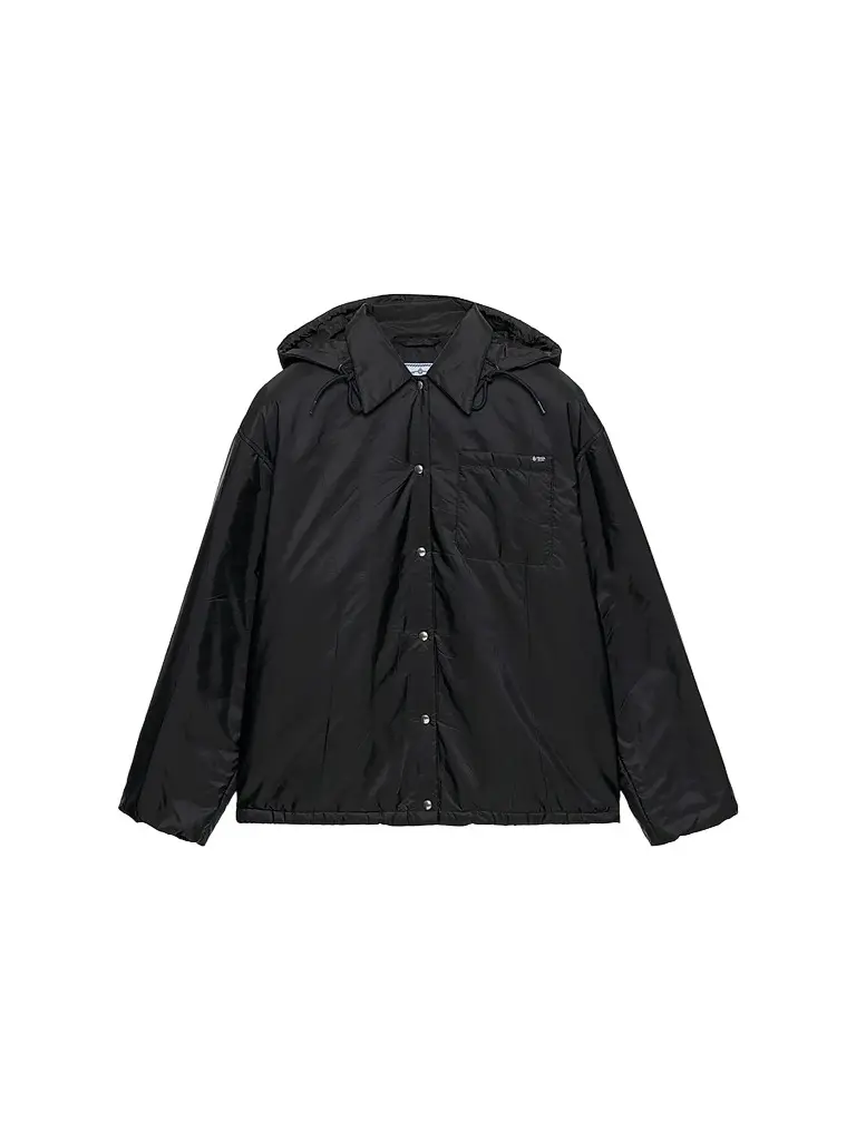 Prada Women's Lightweight Nylon Blouson Jacket - Black | Image 1 Prada Women's Lightweight Nylon Blouson Jacket - Black | Image 1