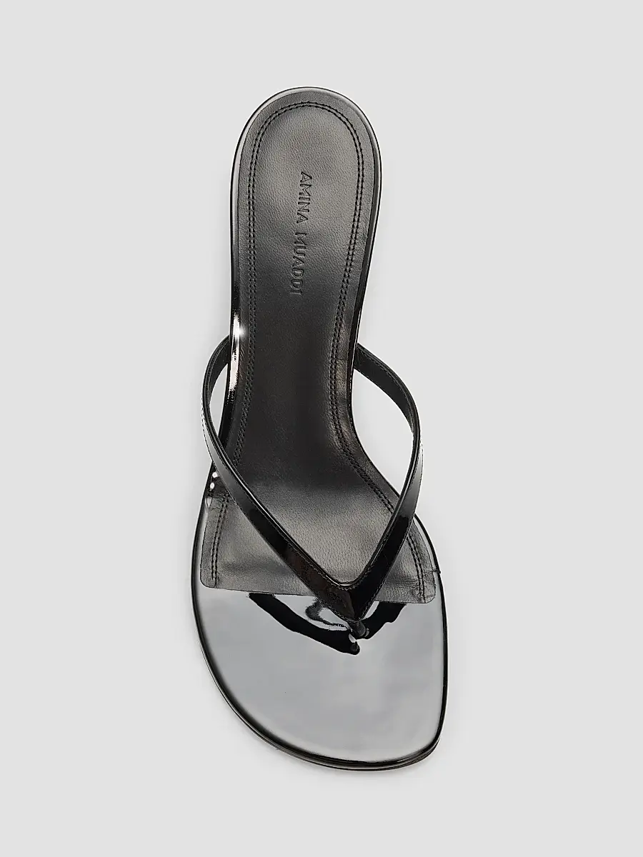 Amina Muaddi Women's Juliette 70MM Thong Sandals | Thumbnail 5 Amina Muaddi Women's Juliette 70MM Thong Sandals | Thumbnail 5