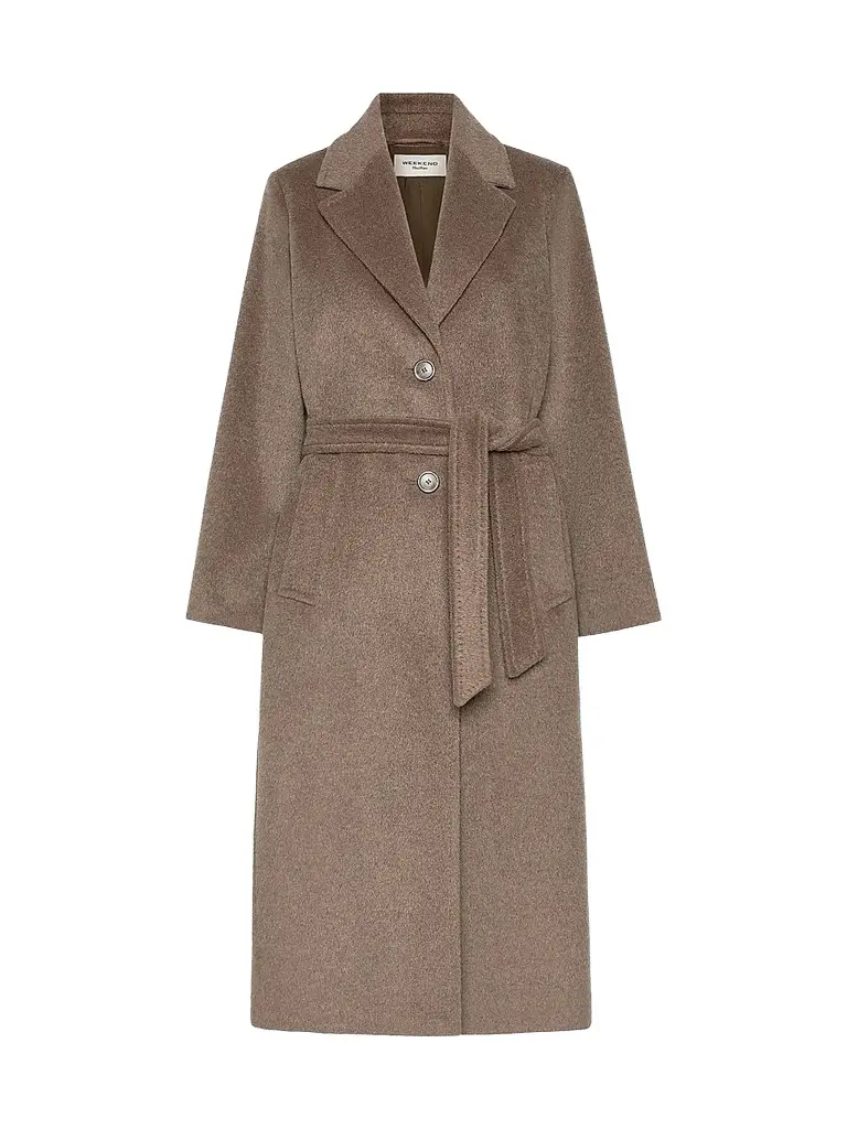 Weekend Max Mara Women's Wool and Alpaca Teddy Coat - Marron Glace | Image 1 Weekend Max Mara Women's Wool and Alpaca Teddy Coat - Marron Glace | Image 1