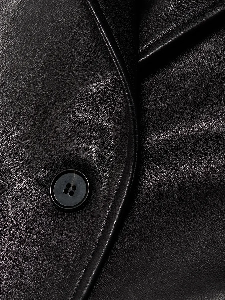 ARMA Women's Aisa Leather Longline Jacket | Thumbnail 7 ARMA Women's Aisa Leather Longline Jacket | Thumbnail 7