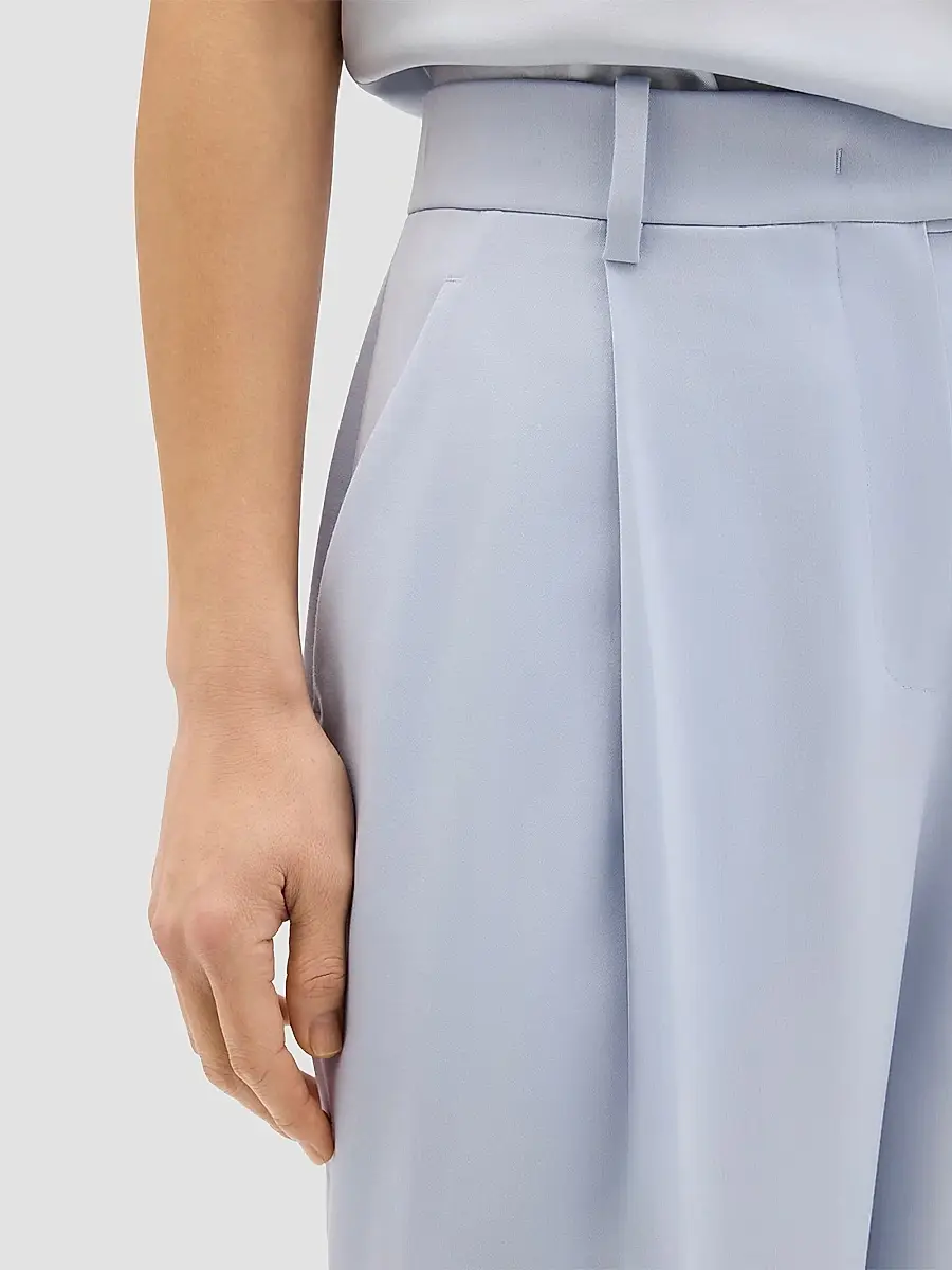 Another Tomorrow Women's Relaxed Wide Leg Pants | Thumbnail 6 Another Tomorrow Women's Relaxed Wide Leg Pants | Thumbnail 6
