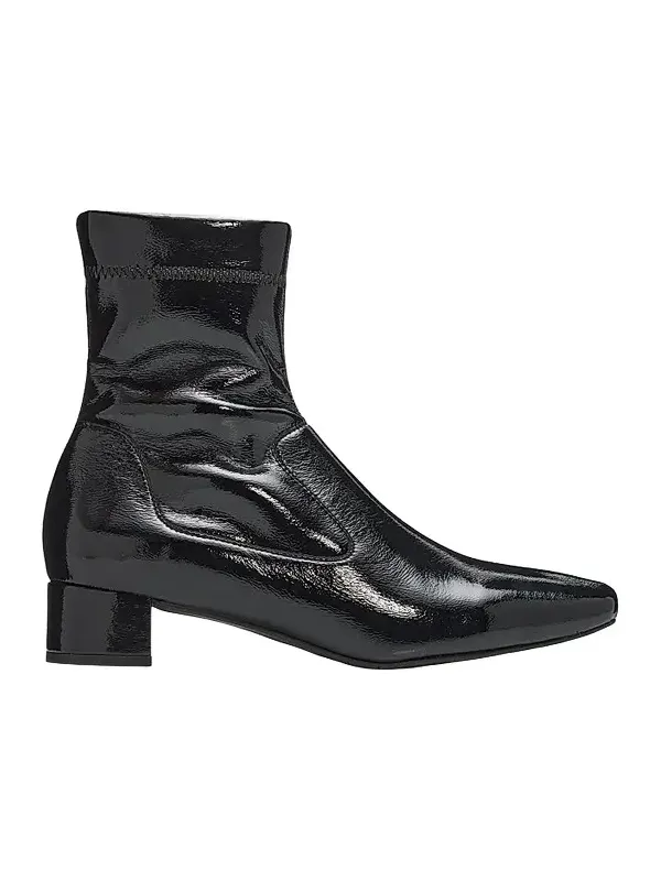 PEDRO GARCIA Women's Encina 30MM Coated-Leather Ankle Boots
