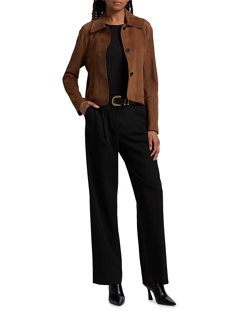 ARMA Women's Emy Suede Jacket | Thumbnail 2 ARMA Women's Emy Suede Jacket | Thumbnail 2