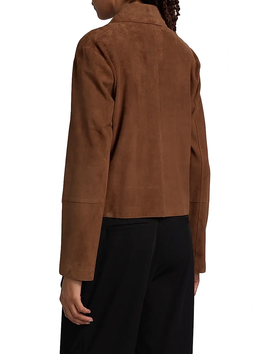 ARMA Women's Emy Suede Jacket | Thumbnail 5 ARMA Women's Emy Suede Jacket | Thumbnail 5