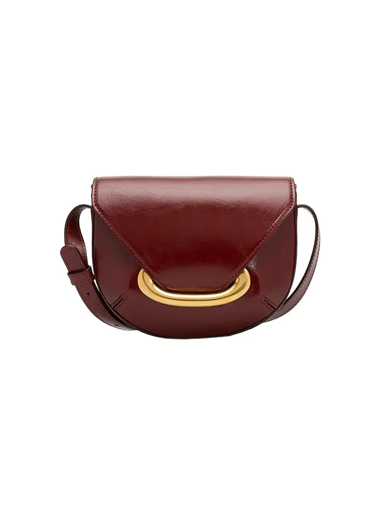 Wandler Women's Veneto Leather Crossbody Bag - Ruby Glaze | Image 1 Wandler Women's Veneto Leather Crossbody Bag - Ruby Glaze | Image 1