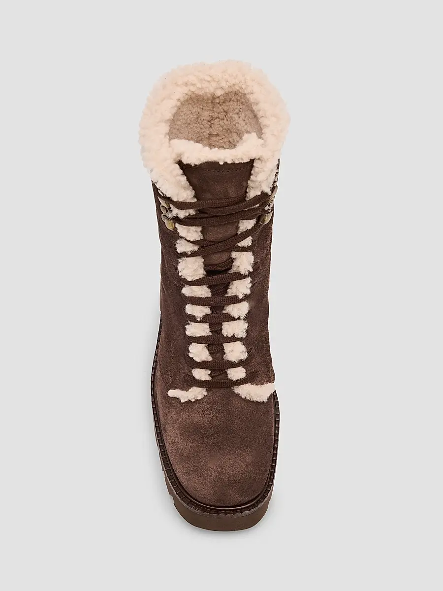 PEDRO GARCIA Women's Zineta 65MM Shearling-Lined Leather Boots | Thumbnail 5 PEDRO GARCIA Women's Zineta 65MM Shearling-Lined Leather Boots | Thumbnail 5