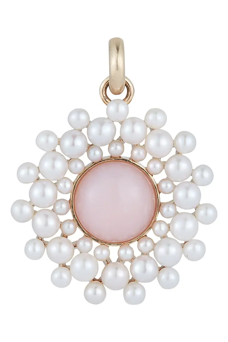 Storrow Pink Opal Pearl Juliet Charm
