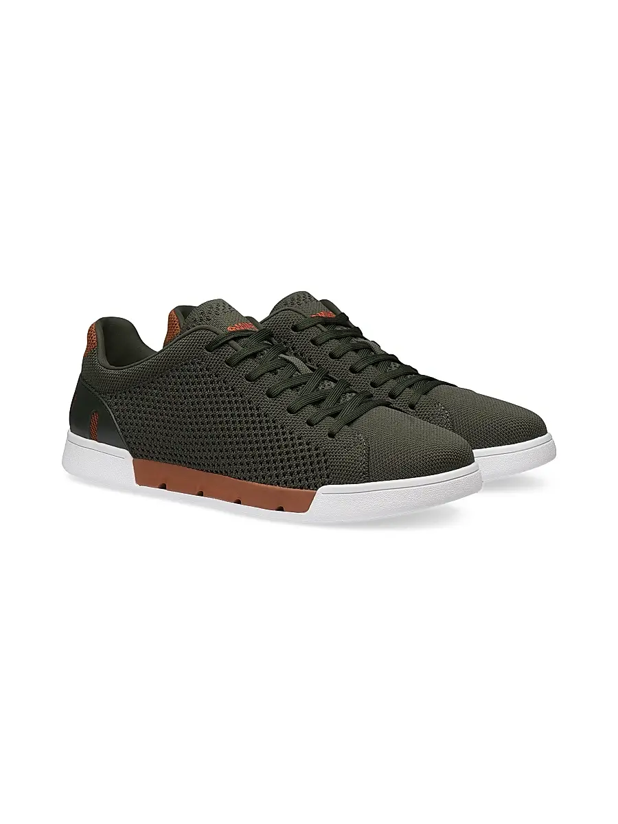 SWIMS Men's Breeze Tennis Knit Low-Top Sneakers | Thumbnail 2 SWIMS Men's Breeze Tennis Knit Low-Top Sneakers | Thumbnail 2
