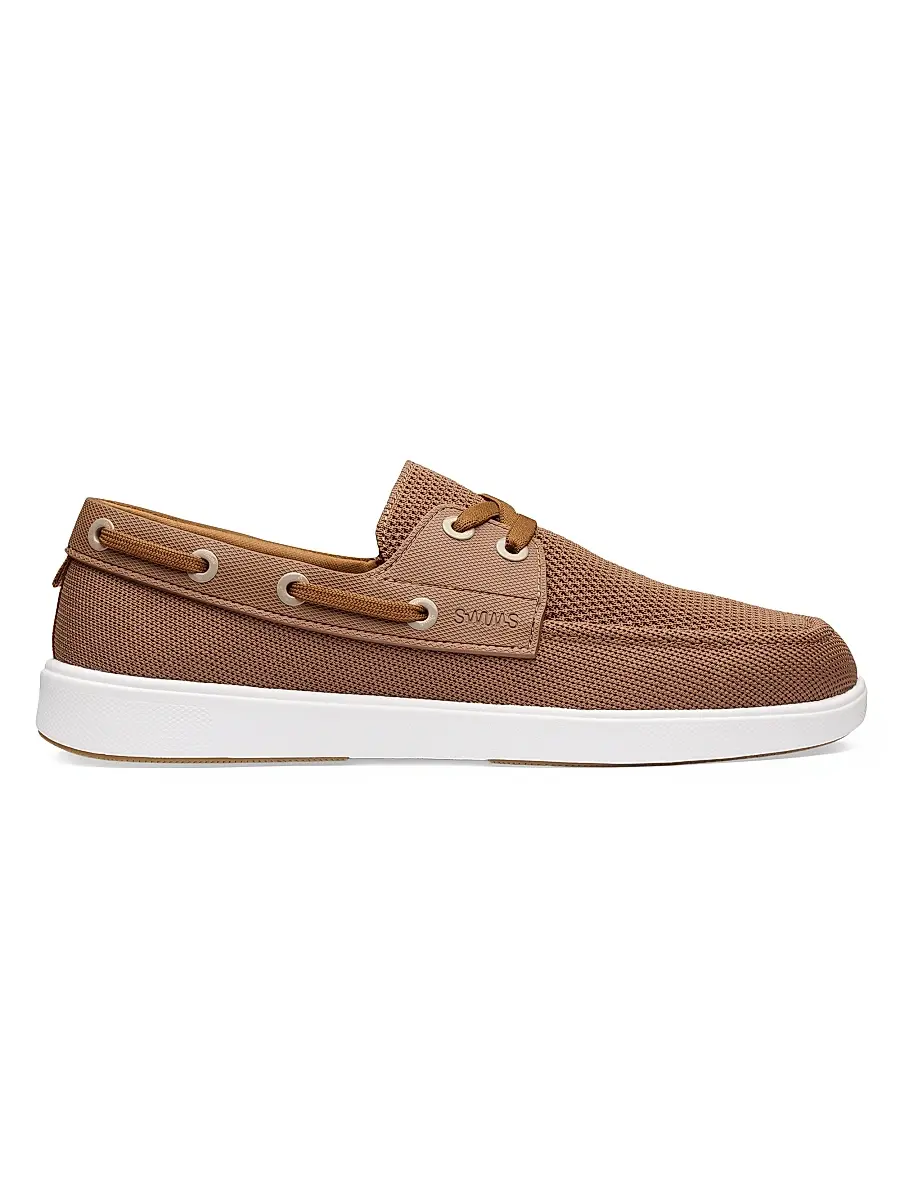 SWIMS Men's Breeze Boat Shoes - Cognac White Gum - Size 14 | Image 1 SWIMS Men's Breeze Boat Shoes - Cognac White Gum - Size 14 | Image 1