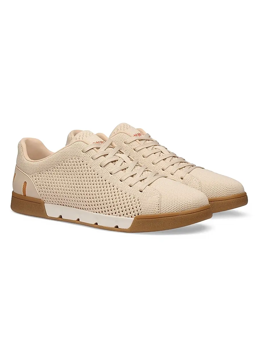 SWIMS Men's Breeze Tennis Knit Low-Top Sneakers | Thumbnail 2 SWIMS Men's Breeze Tennis Knit Low-Top Sneakers | Thumbnail 2